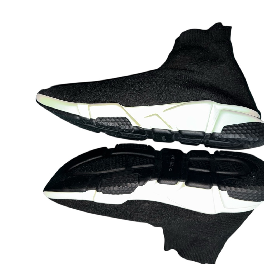 Balenciaga Speed 2.0 LT Men's Sneakers Size 45 EU/ 12 US Black - Picture 2 of 4